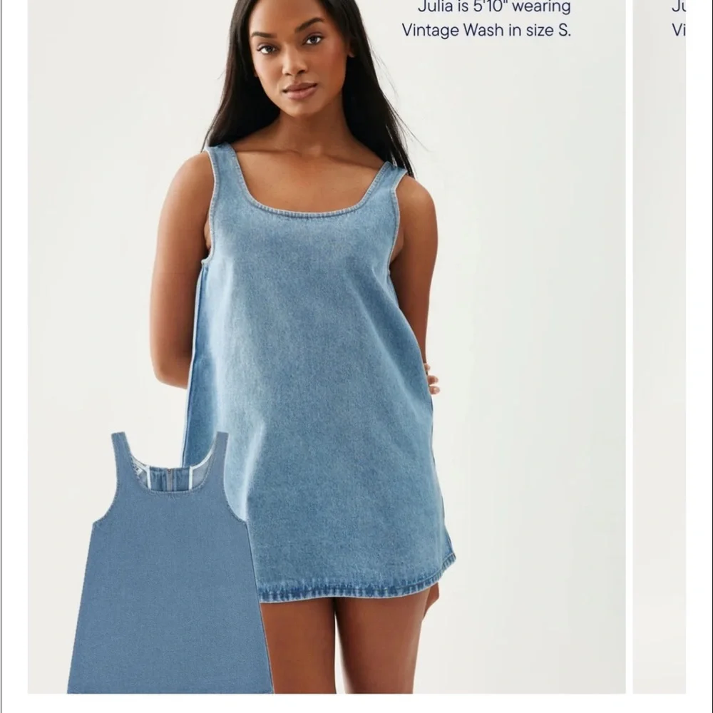 Denim Parke Mini Dress - Picture 2 of 3